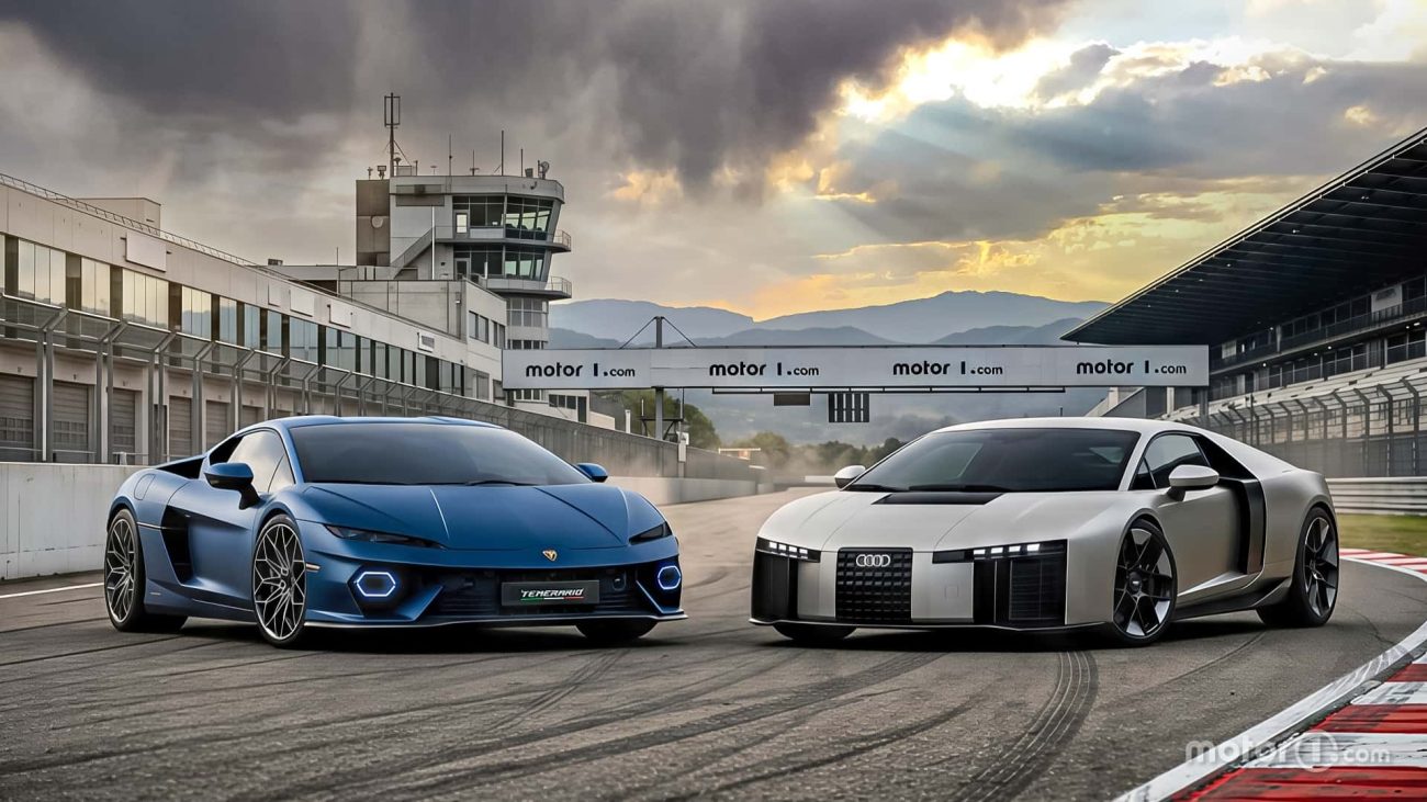 Audi Nuvolari vs. Lamborghini Temerario: comparativa de 'primos' ¿lejanos?
