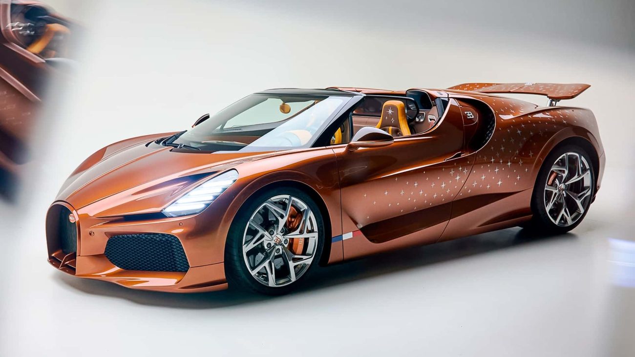El Bugatti W16 Mistral y sus 1.600 CV rinden homenaje al Principito
