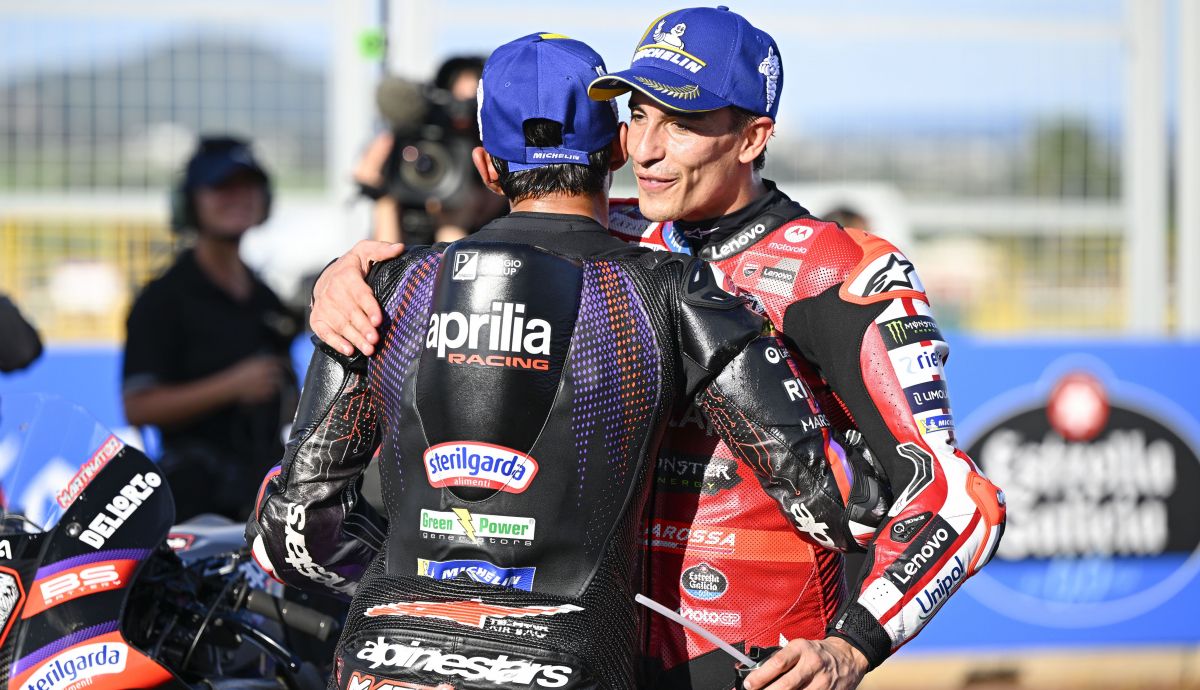 Jorge Martín recuerda cuando Marc Márquez le quitó la Duc...