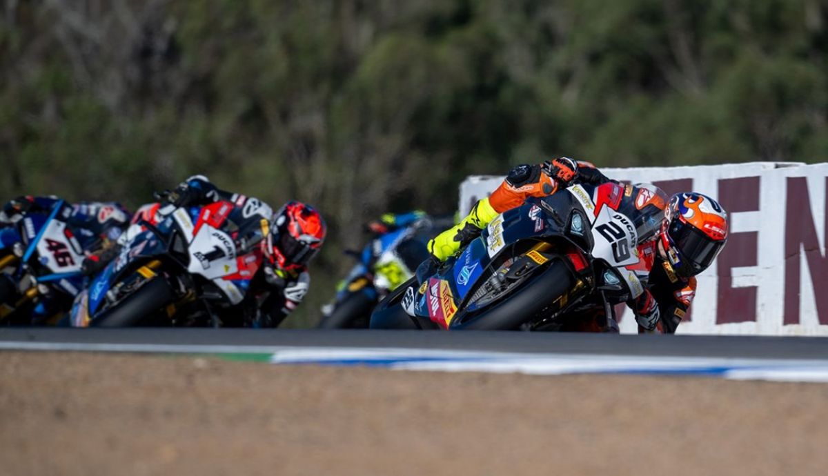 Harrison Voight logra un doblete inapelable y está a un paso de ser campeón del ASBK 2026