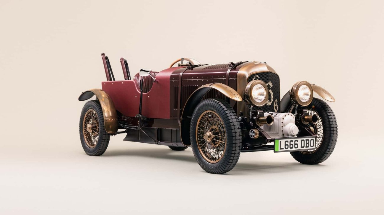 Este Bentley clásico a escala es único en su género... y eléctrico