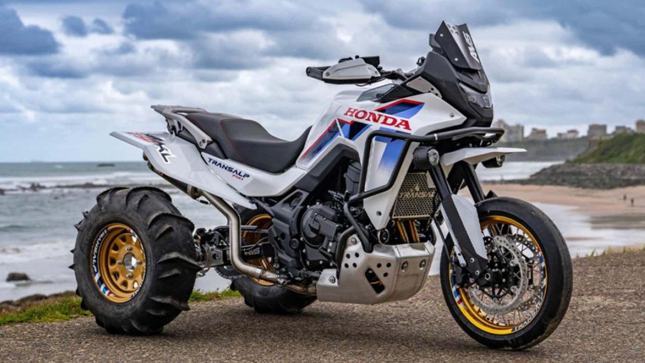 Esta Honda personalizada es increíble y aterradora a la vez