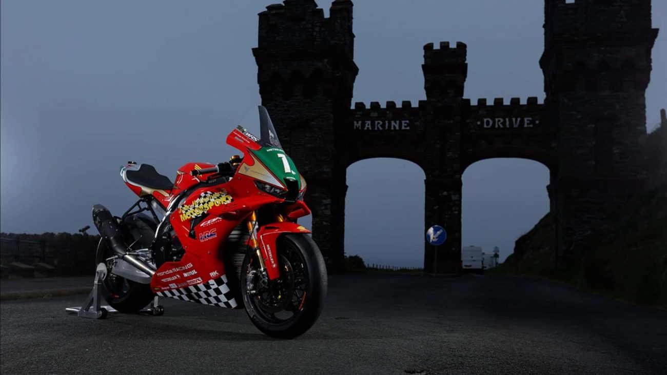 Honda rinde homenaje a John McGuinness con motivo de su participación en el IOM TT