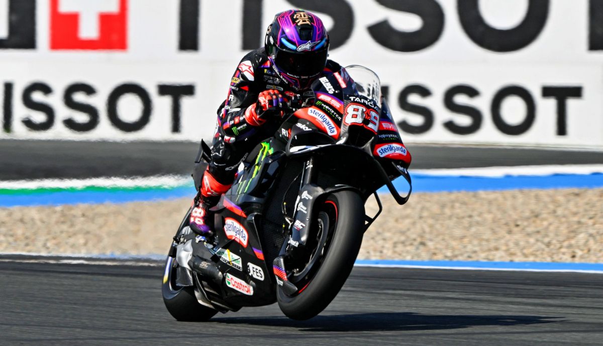 Jorge Martín pole en Assen con histórico póquer de Aprilia