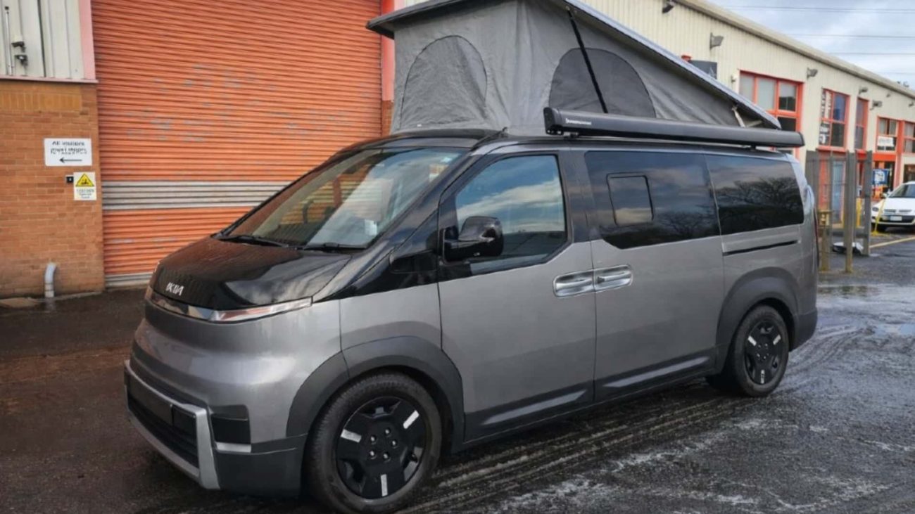 Wellhouse convierte el Kia PV5 en una camper eléctrica funcional para cuatro
