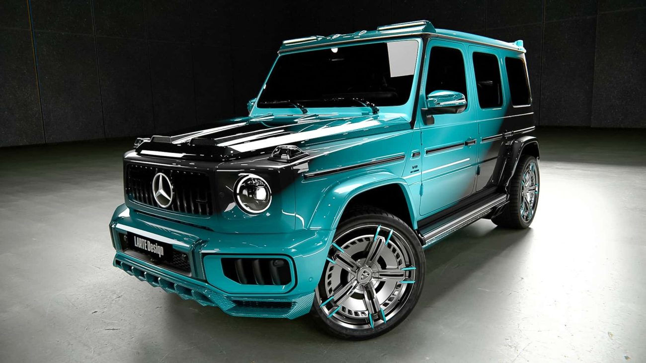 ¿El Mercedes-AMG G 63 te parece soso? El preparador Larte le da un toque de color