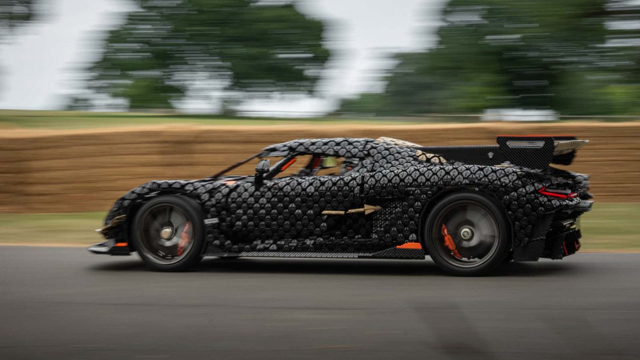 El Lego más rápido de la historia es un Koenigsegg que alcanza los 111 km/h