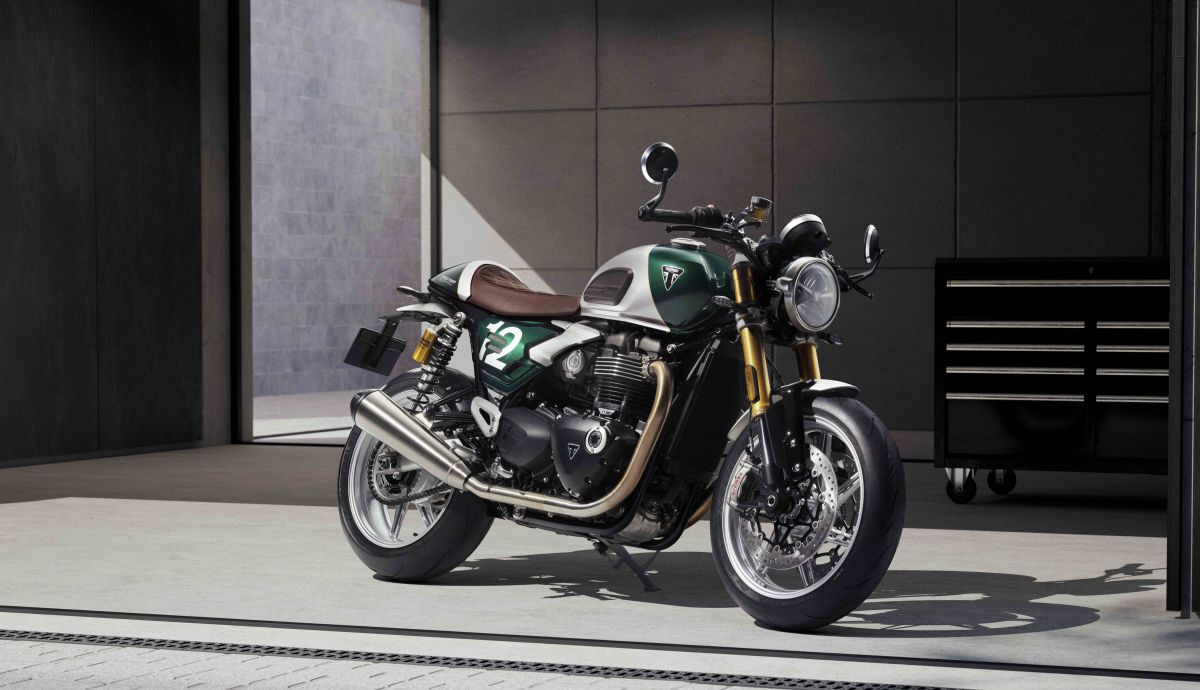 Triumph y su exclusiva Speed Twin 1200 Cafe Racer Edition limitada a 800 unidades