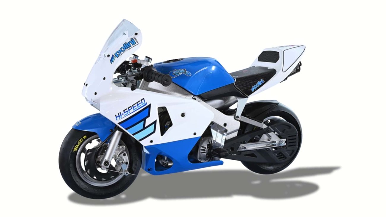 Esta minimoto con motor de dos tiempos es lo más curioso que verás hoy