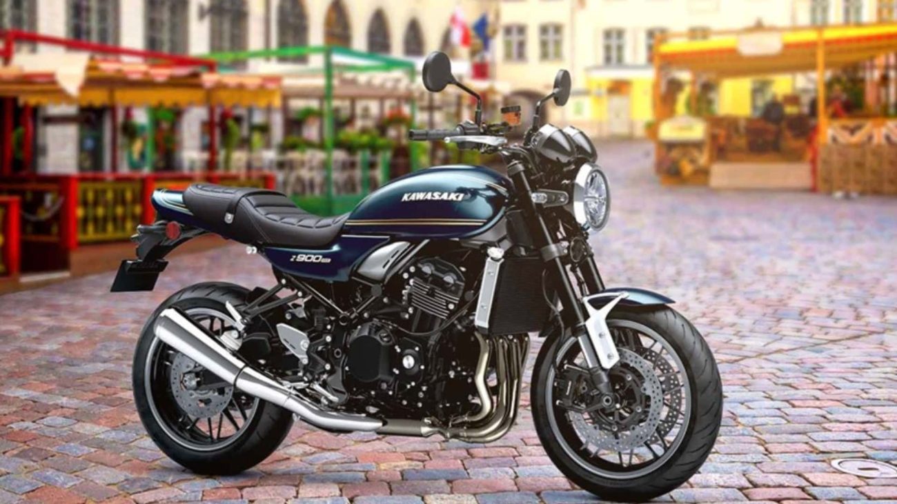 Kawasaki ha ocultado una superbike 'naked' bajo su mejor pintura retro hasta la fecha