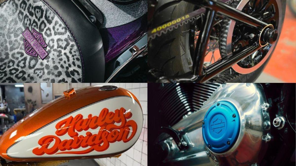 presentación de las seis motos del Creators Custom Clash de Harley Davidson