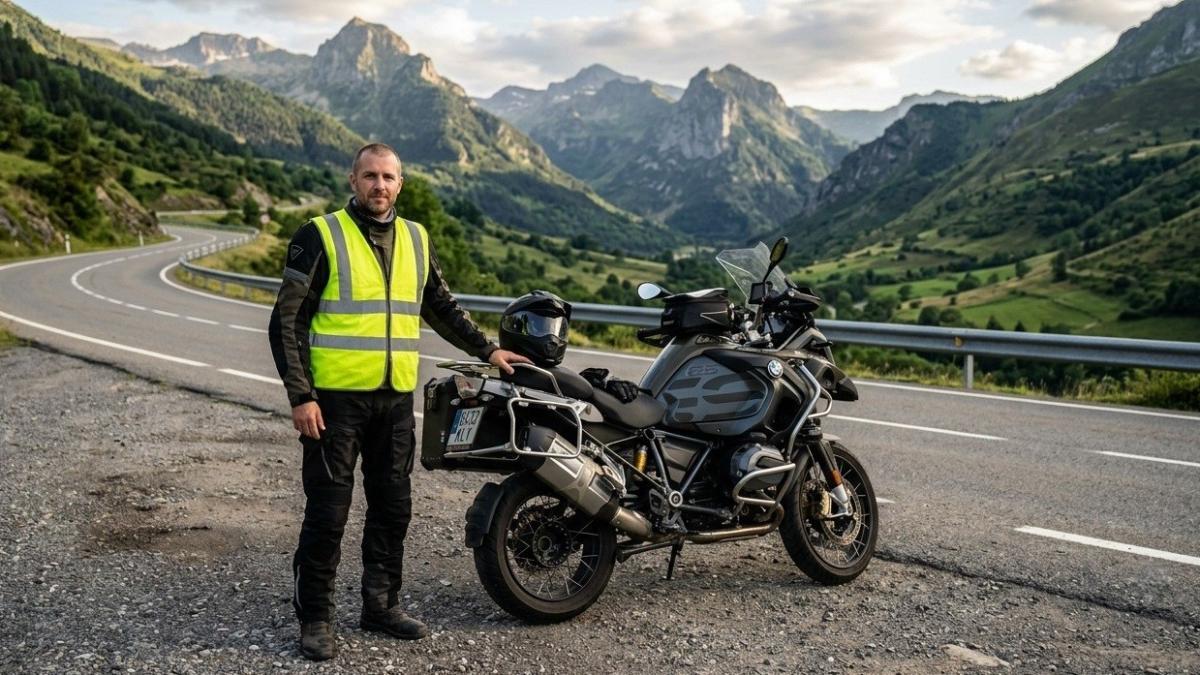 Ya es oficial: en moto o scooter por carretera es obligatorio el chaleco reflectante