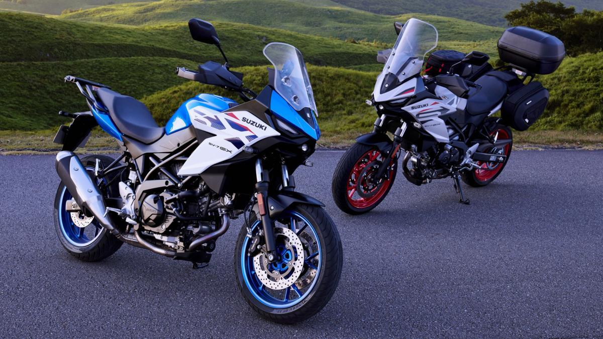 Suzuki no solo ofrece su nueva trail crossover con el mítico motor V2 y a un precio muy bueno, sino que además viene con regalo