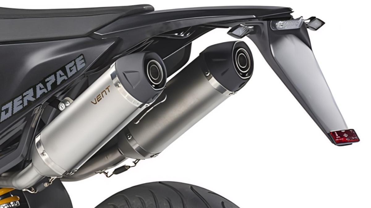 Llega la nueva moto supermotard para el carnet de coche, de edición limitada y decorada en riguroso negro
