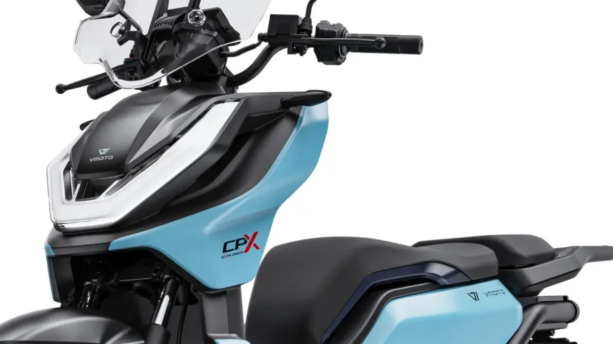 A la venta en nuestro mercado un nuevo scooter rueda alta para el carnet de coche, el VMoto CPx Explorer