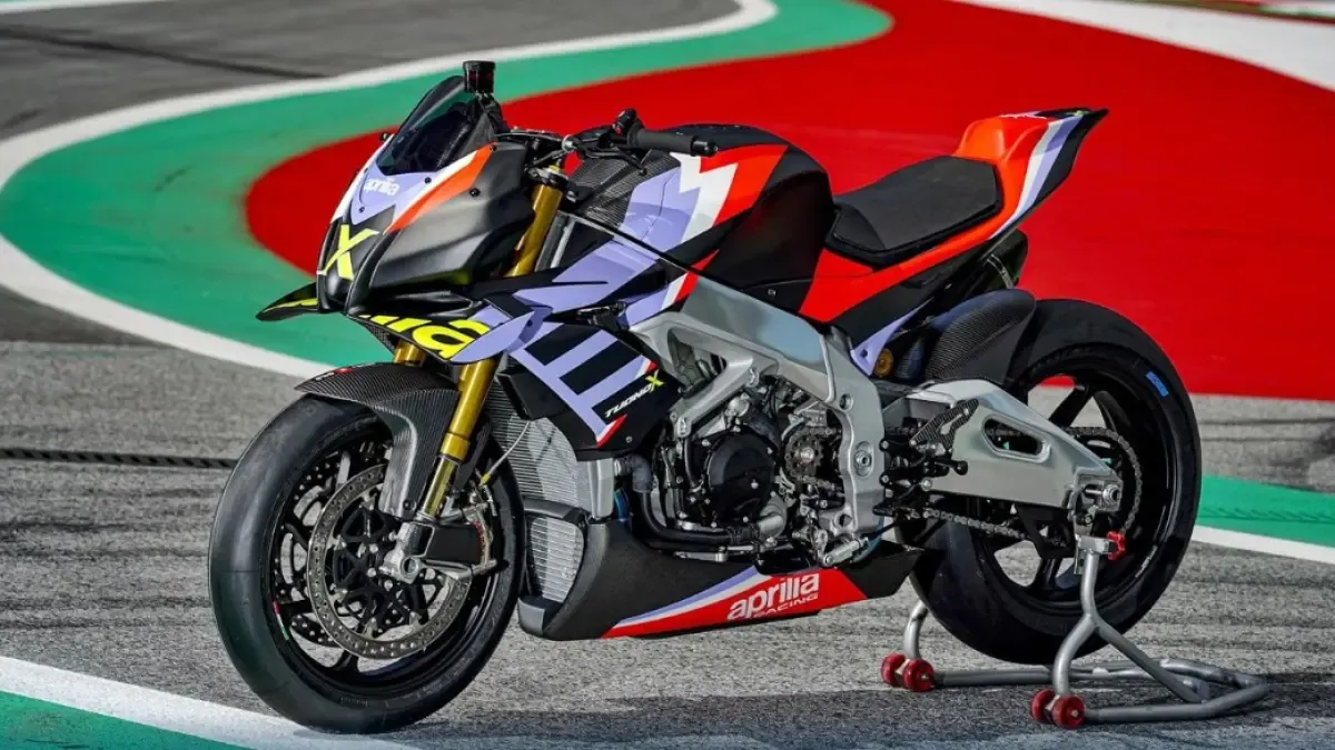 Una oportunidad única para tener una exclusiva moto de Aprilia, de la que solo se fabricaron 30 unidades