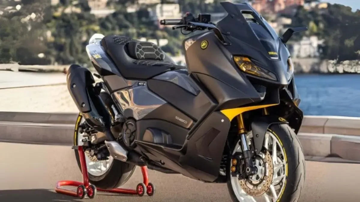 Yamaha trabaja en un scooter híbrido... ¡Con tres motores!