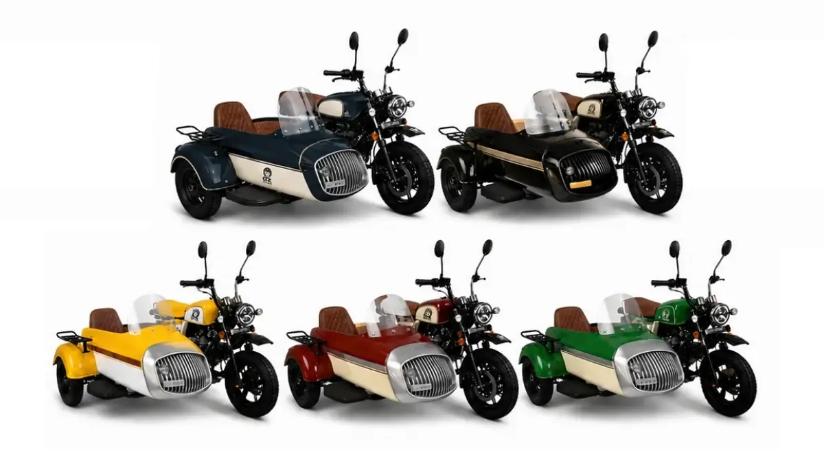 Minimotos con sidecar, la moda chic que llega a Europa