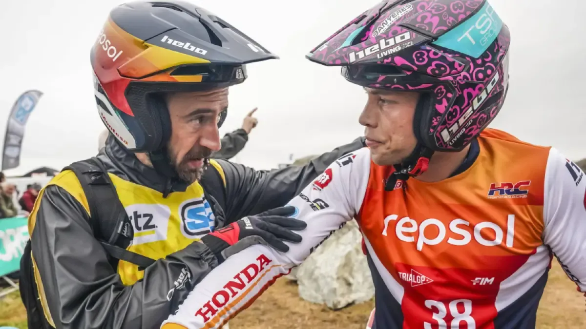 Las mejores imágenes del dominio de Toni Bou en el TrialGP de Anglesey