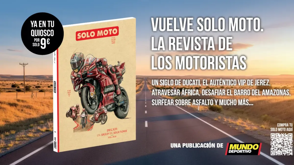 Ya en tu quiosco el Solo Moto 2092, donde el rugido de un siglo de leyenda se cita con la aventura, el diseño y el motociclismo de culto