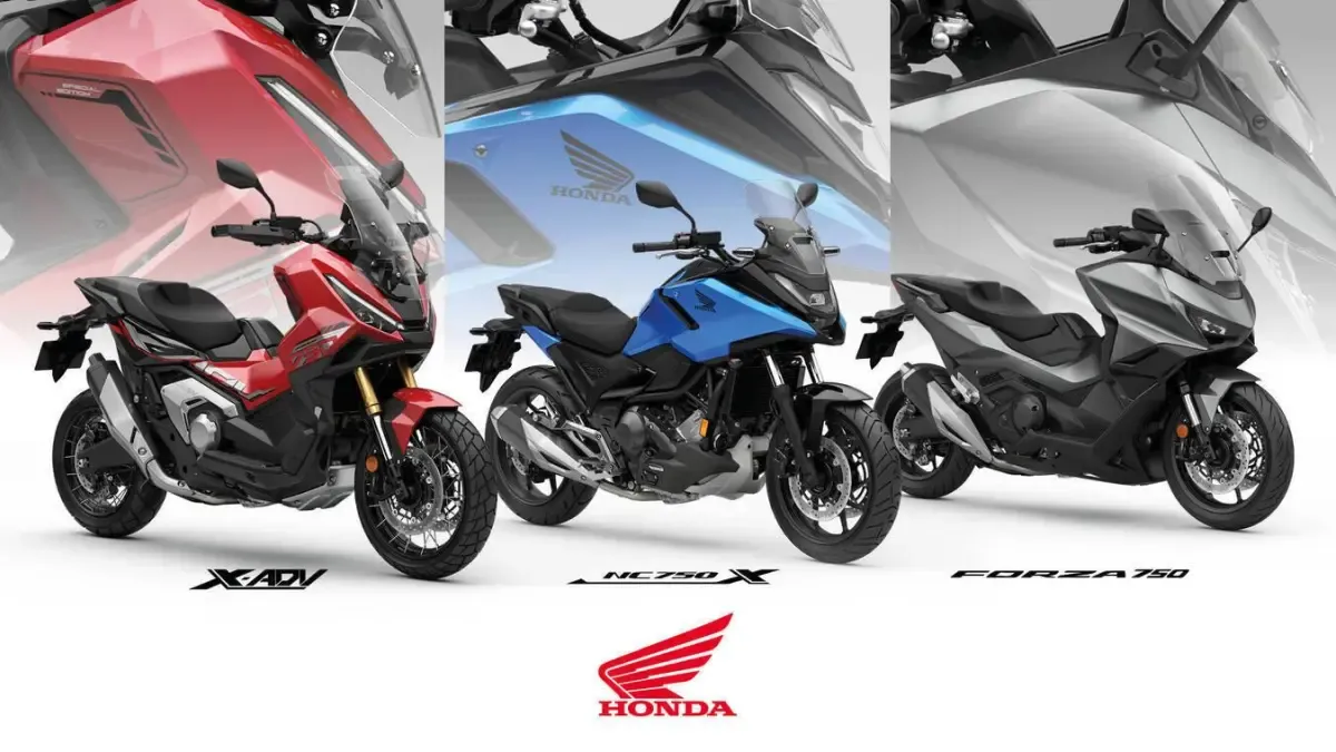 Honda presenta los colores 2027 para tres de sus grandes superventas