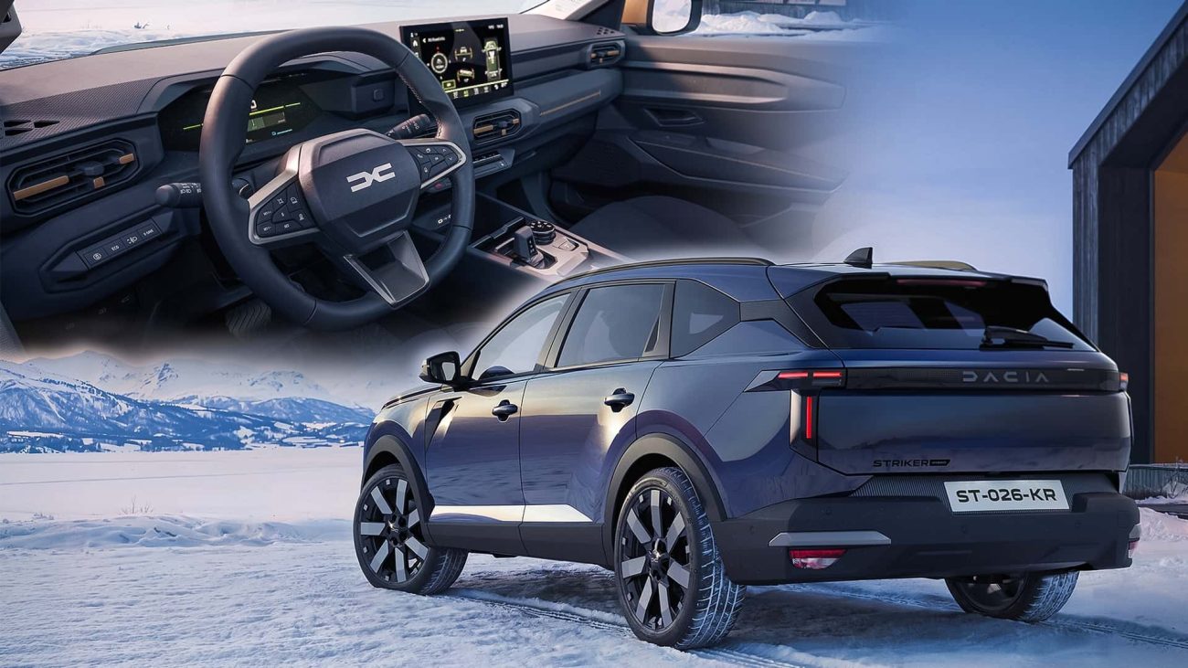 Dacia Striker 2026: ¿su interior es el de mayor calidad de la marca?