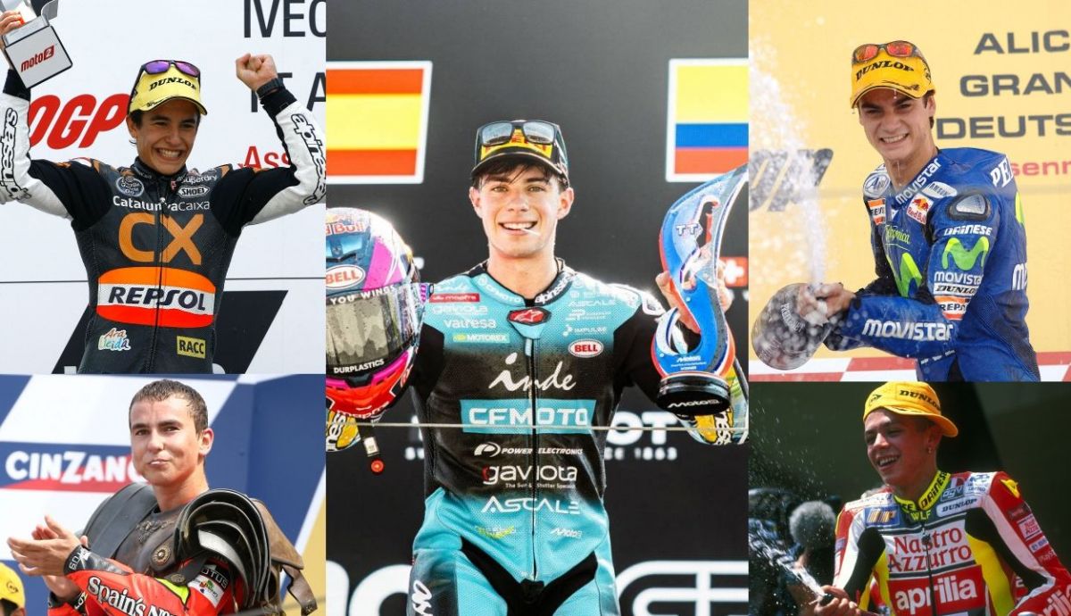 Marc Márquez y Dani Pedrosa, los dos únicos de la historia que superan a David Alonso
