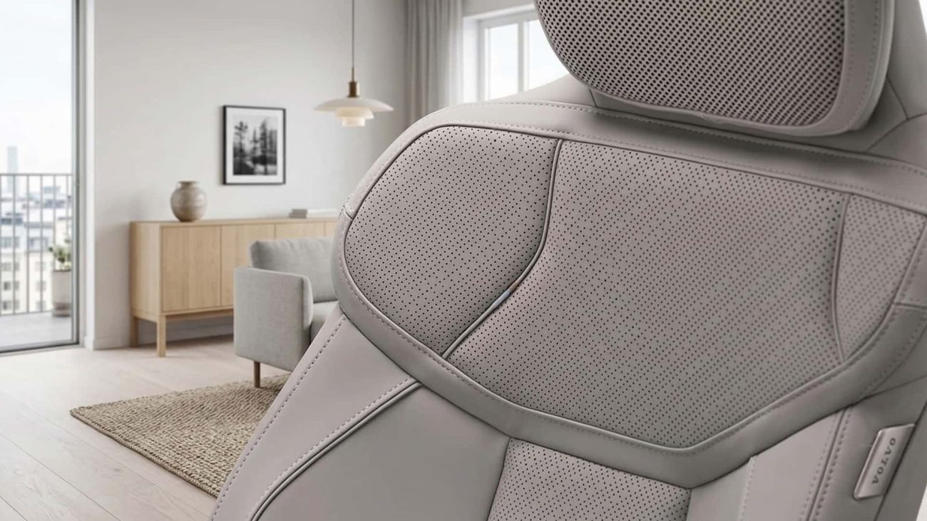 El diseño nórdico de los interiores de Volvo