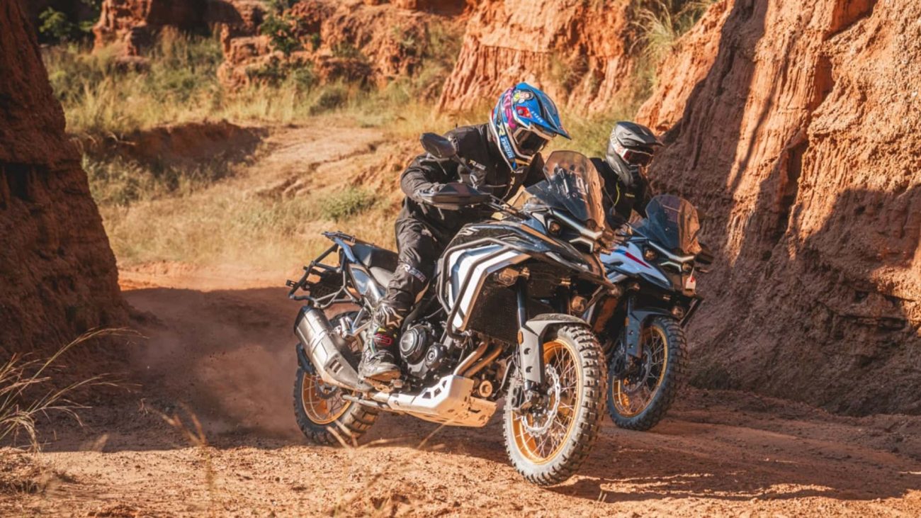 La nueva moto de aventura de Kove incorpora más tecnología de la que esperas