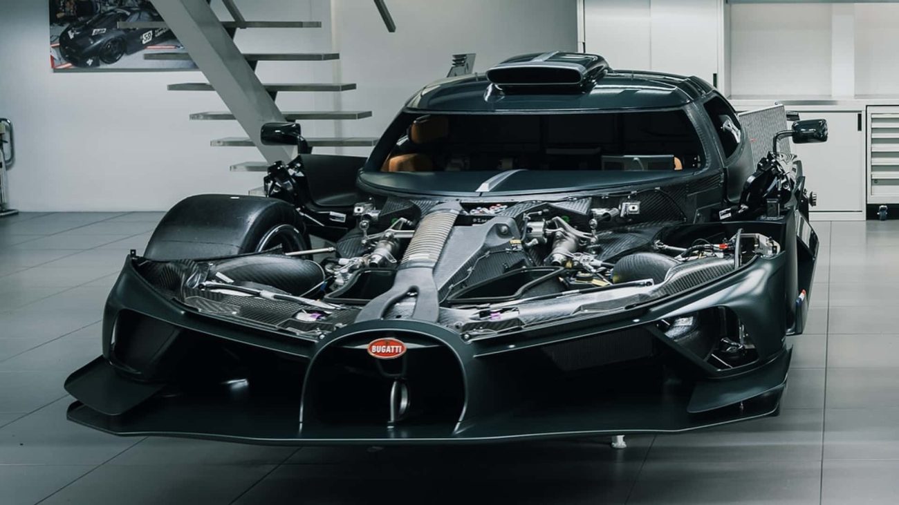 El último coche de circuito de Bugatti con motor W16 ya está homologado para circular por carretera