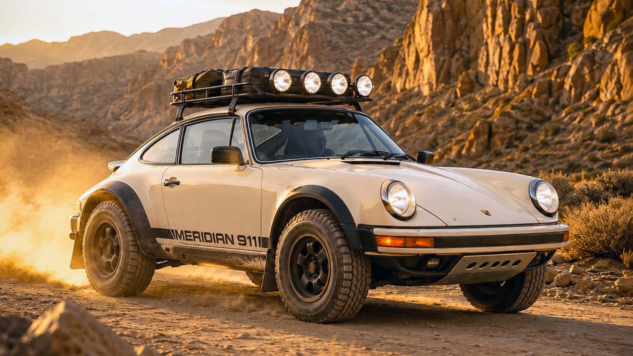 Este Porsche 911 clásico para el campo es una absoluta maravilla