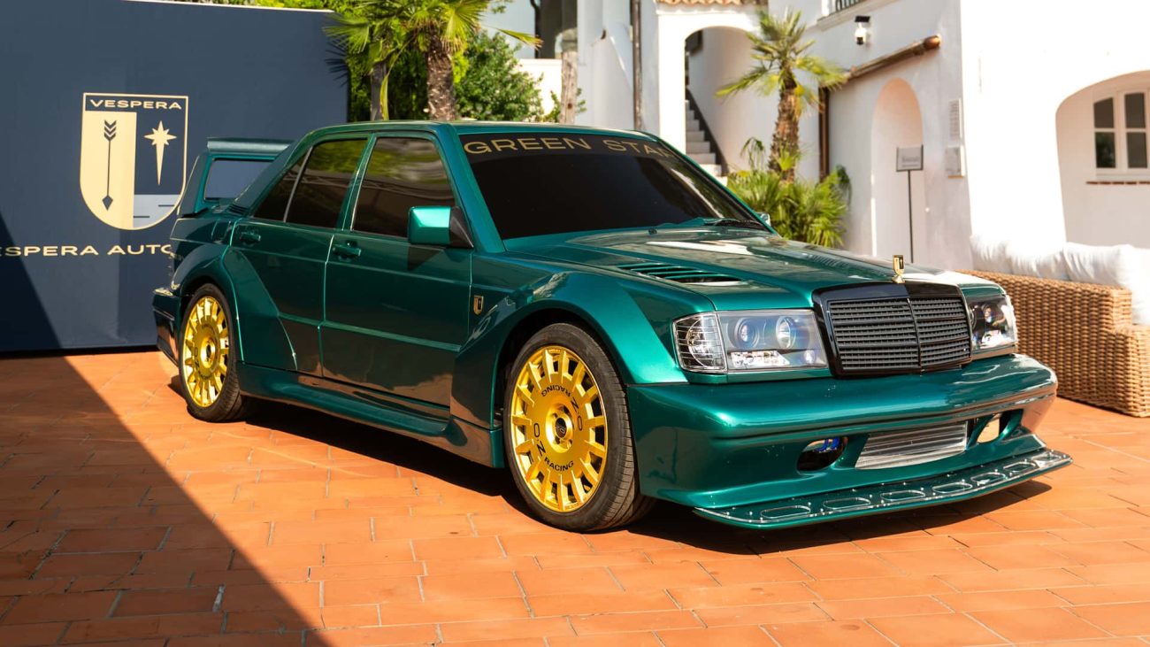 El 'restomod' italiano de 765 CV basado en el legendario 190 EVO II