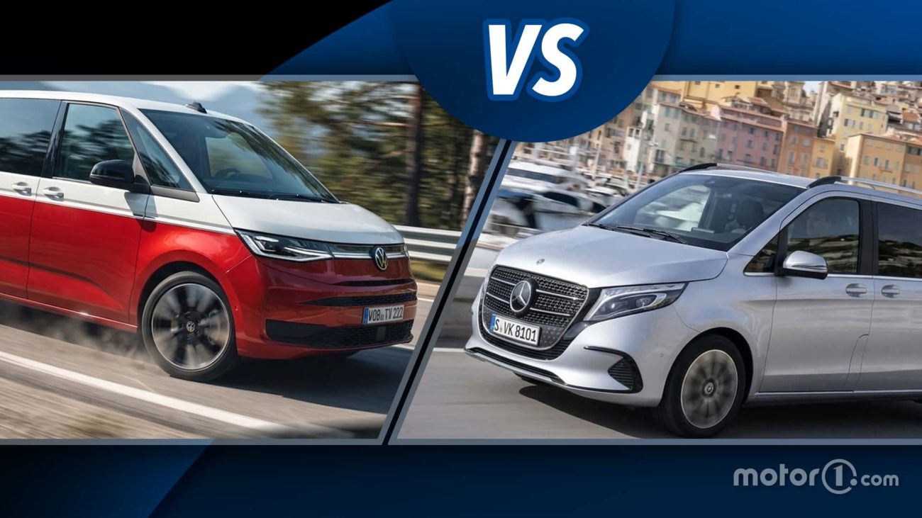 Volkswagen Multivan frente a Mercedes Clase V: duelo entre furgonetas de gama alta