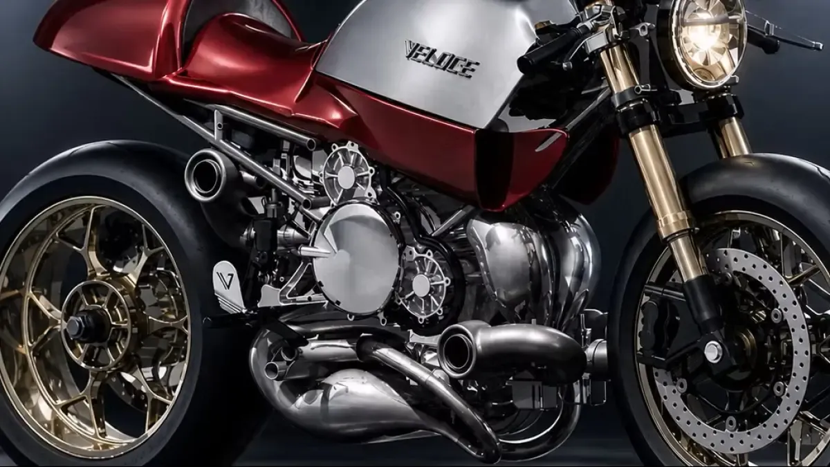Llega una bestia: la moto neo retro artesanal y muy cara con motor U4 de 2T de 500 c.c. que acelera como no imaginas