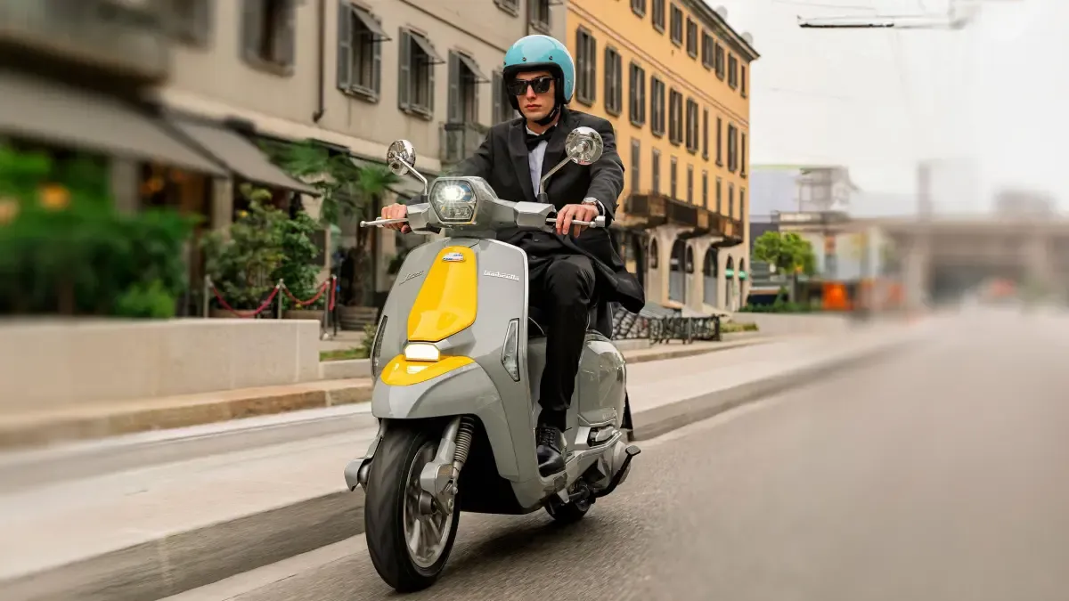 La histórica Lambretta J vuelve convertida en un scooter de nueva generación