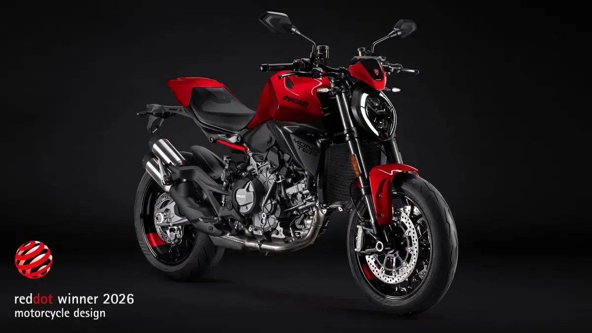 El Red Dot premia la evolución de la Ducati Monster por mantenerse fiel a su esencia