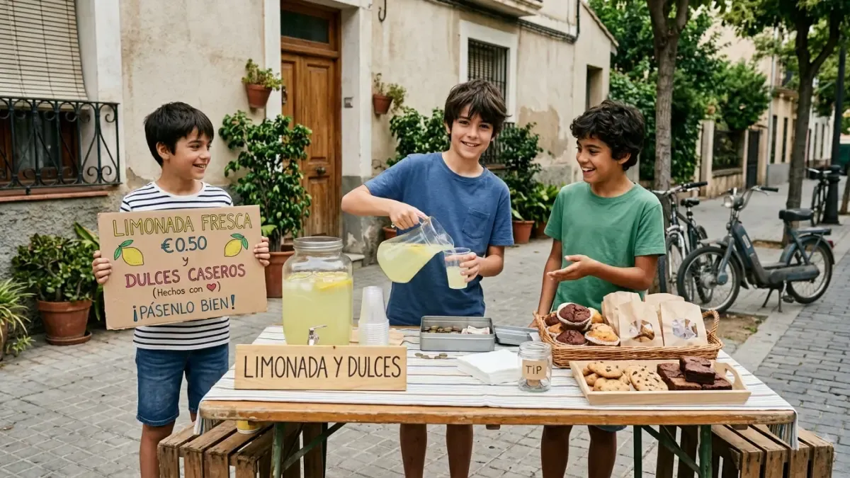 Vendían limonada para comprarse un Piaggio Ciao, les cerraron el chiringuito y acabaron con tres