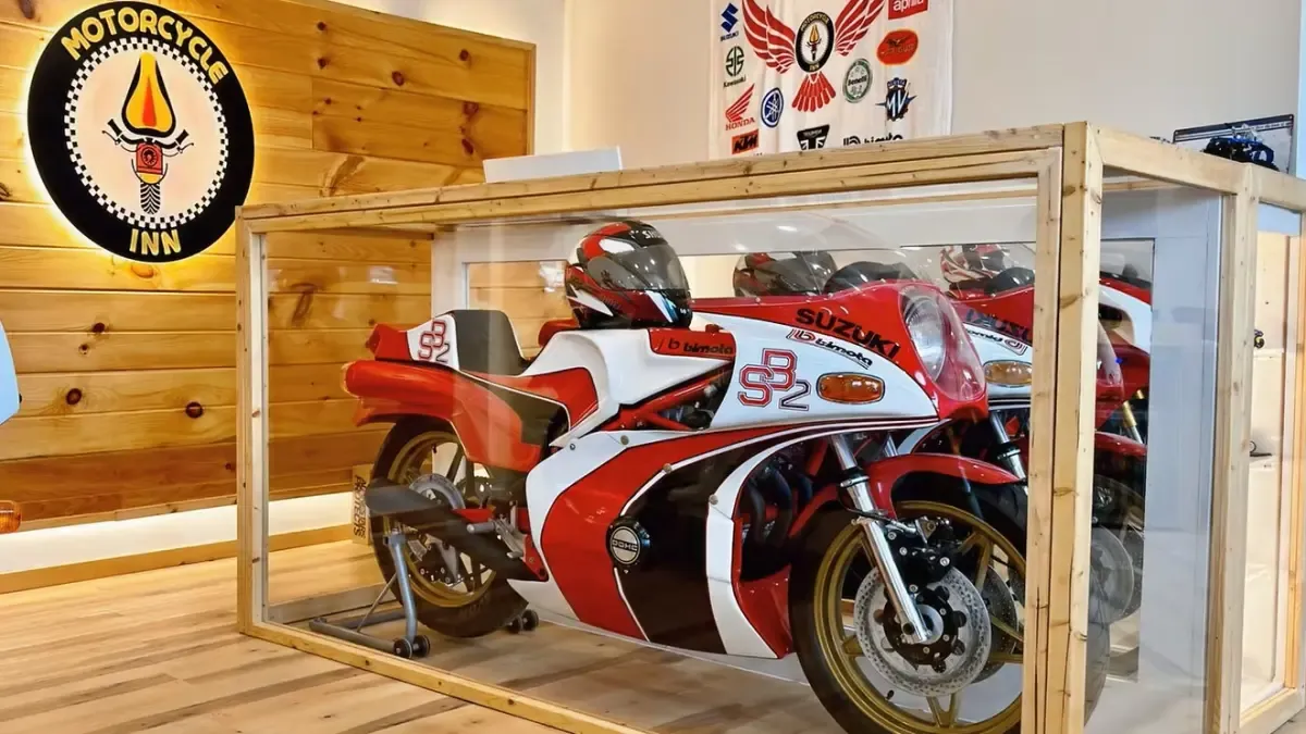 El hotel motero en el que tu compañera de cama es una auténtica superbike, italiana o japonesa, la que prefieras