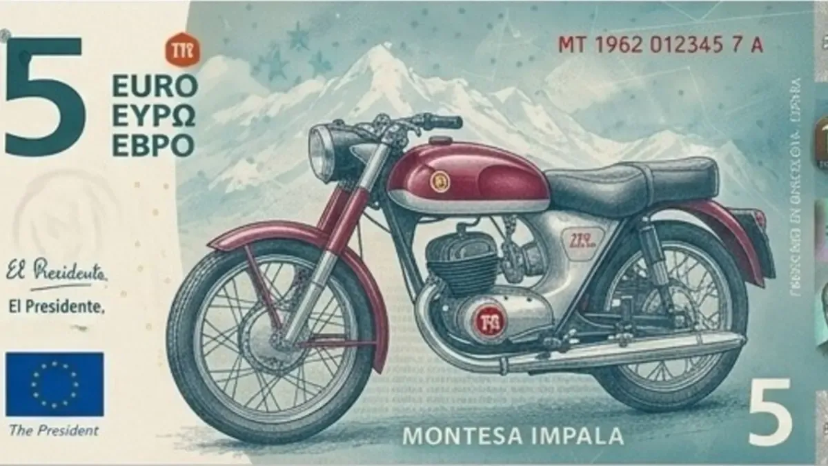 Nuevos billetes de euro con las motos como protagonistas: aquí van las propuestas con motos españolas