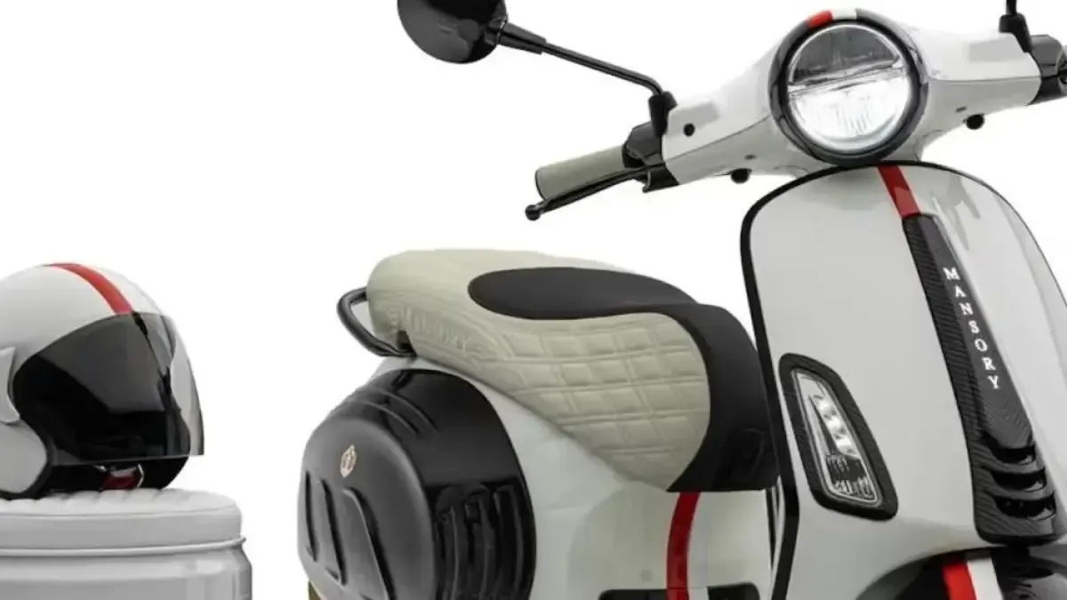 Llega la Vespa “Monaco Edition”, la más exclusiva y cara, de edición limitada y realizada por el preparador alemán Mansory