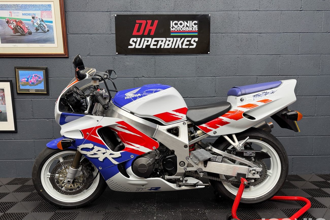 Esta impecable Honda CBR900RR SC28 perteneció al “Captain Slow” y ahora está a la venta