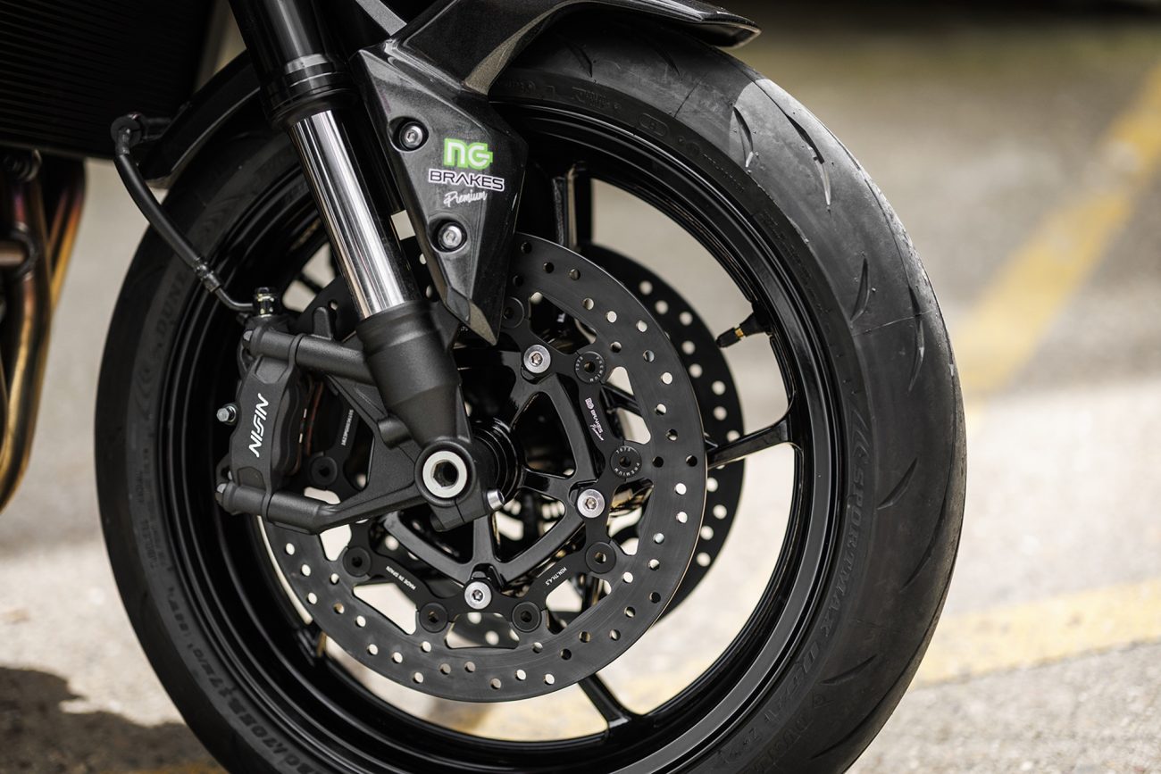 NG Brakes incluye en el catálogo de su gama de discos premium a la Kawasaki Z900