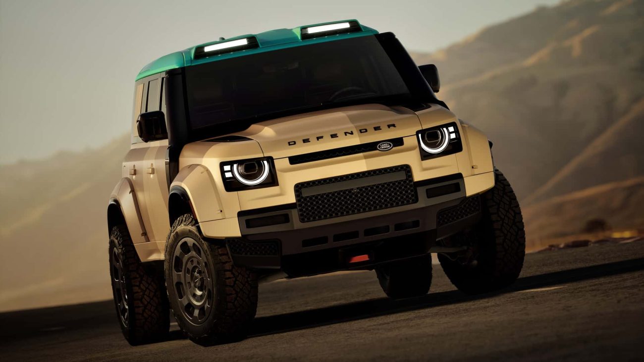 Land Rover Defender Dakar: coche de raids con matrícula