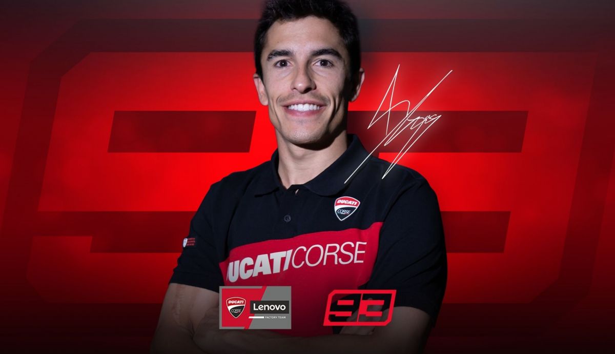 Ducati fichó a Marc Márquez para esto