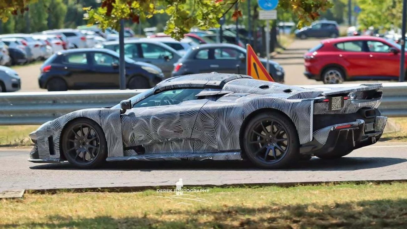El Ferrari F80 Aperta, avistado por primera vez