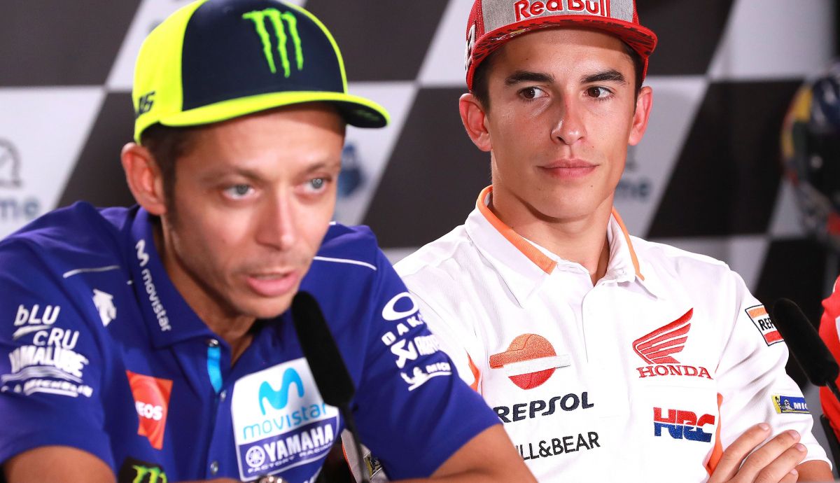 Marc Márquez niega una reconciliación con Valentino Rossi: "Es imposible encontrar una solución"