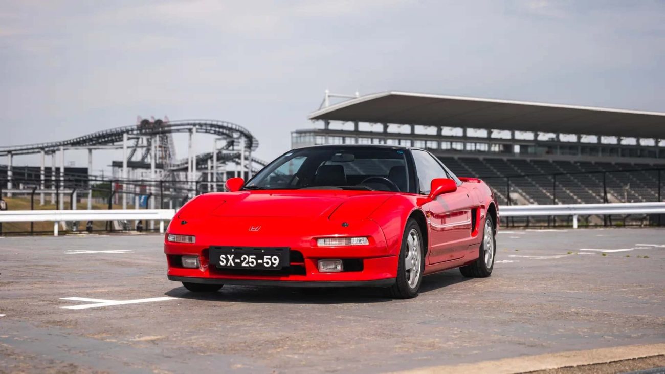 Este Honda NSX saldrá a subasta, ¿adivináis quién es su propietario?