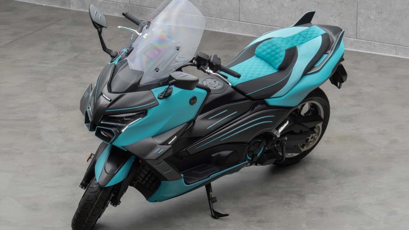 Mansory personaliza la Yamaha TMAX... sin pasarse
