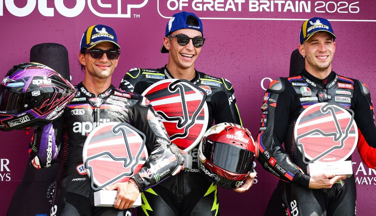 Aprilia iguala un hito histórico de Honda y Yamaha en MotoGP