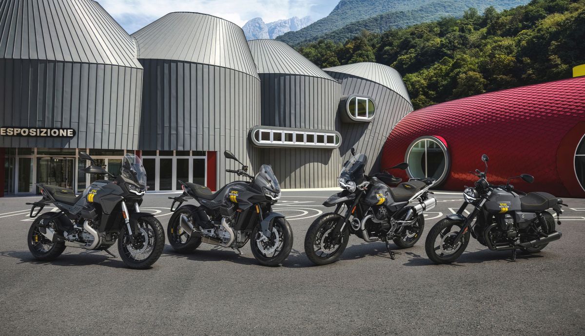 Moto Guzzi celebra sus 105 años lanzando ediciones exclus...